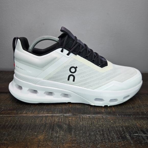 NEW ON Cloudnova X Womens Size 10 Comfy Running Shoes Sneakers Gym White Black - Picture 5 of 12